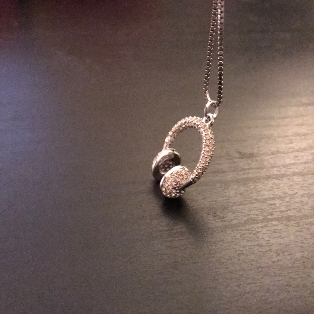 Swarovski headset Necklace